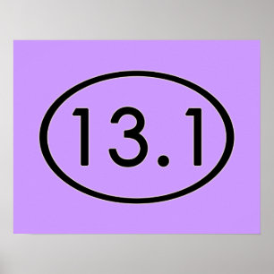 13.1 Miles Poster