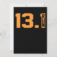 13.1 Miles Run Half Marathon Runner Running Lover