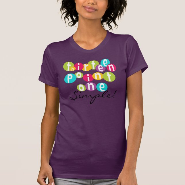 13.1 Simple T-shirts (Front)