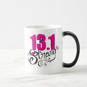 13.1 Strong Half Marathon Coffee Mug