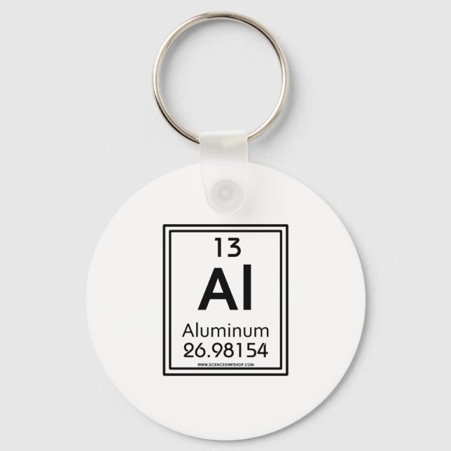 13 Aluminum Key Ring (Front)
