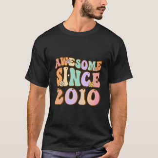 13 Awesome Since 2010 13Th N T-Shirt