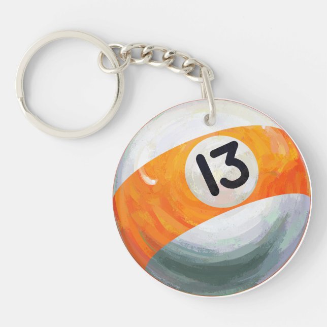 13 Ball Key Ring (Front)