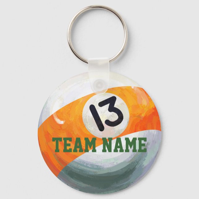 13 Ball Key Ring (Front)