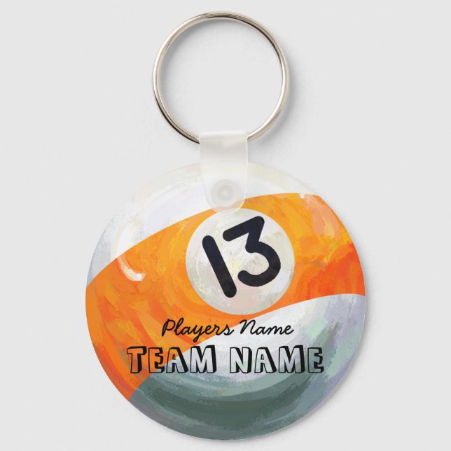 13 Ball Key Ring (Front)
