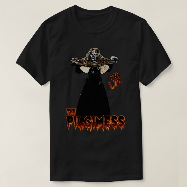 13 ghosts the pilgrimess T-Shirt (Design Front)