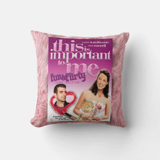 13 going on 30 - This is Important to me - Cushion (Front)
