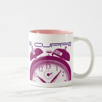 13 Hours red Two-Tone Coffee Mug