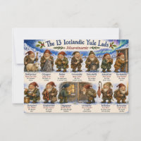 13 Icelandic Yule Lads Christmas reykjavik
