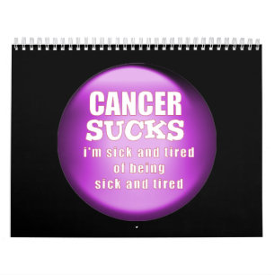 13 MONTH CANCER THEMED CALENDAR