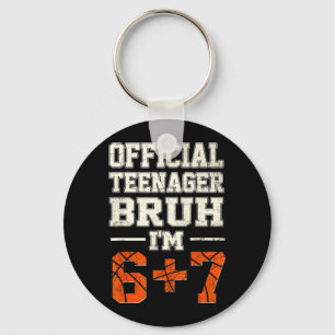 13 Nager Bro Im 67 Birthday Basball Theme Key Ring