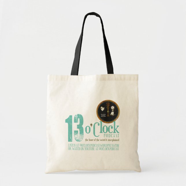 13 O'Clock Tote Bag (Front)