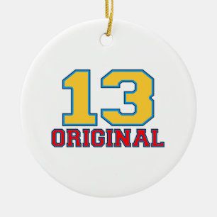 13 Original Birthday Designs Ceramic Tree Decoration