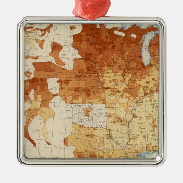 13 Proportion foreignborn 1890 Metal Tree Decoration (Front)