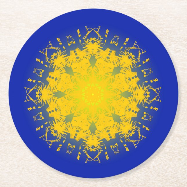 13 ROUND PAPER COASTER (Front)