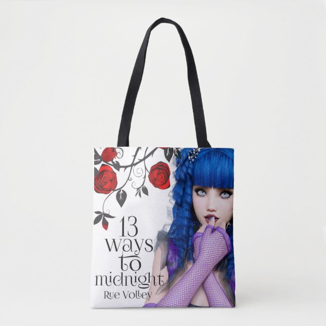 13 Ways to Midnight tote bag. (Front)