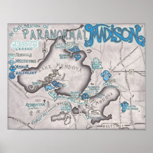 13 x 10 Paranormal Madison Poster