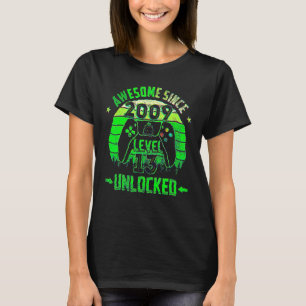 13 Year Old Birthday Unlocked Level 13 Awesome Sin T-Shirt