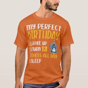 13 Year Old Chess Birthday Party 13th Player T-Shirt