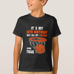 13 Year Old Happy 13th Birthday Sketll 13th Birthd T-Shirt