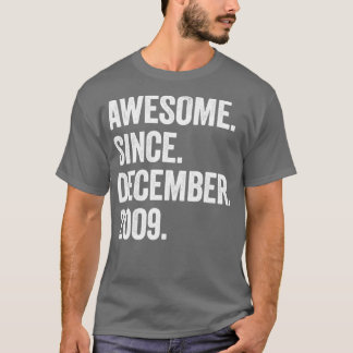 13 Years Old December 2009 13th Birthday5 T-Shirt