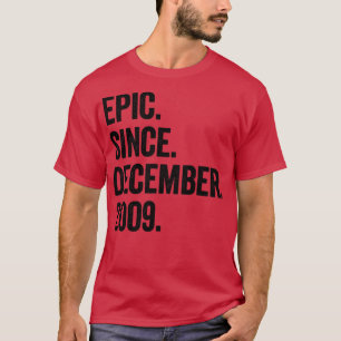 13 Years Old December 2009 13th Birthday T-Shirt