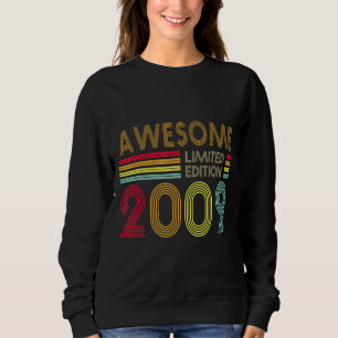 13 Years Old Retro Awesome 2009 Editon 13th Birth Sweatshirt