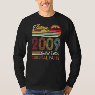13 Years Old Vintage 2009 13rd Birthday T-Shirt