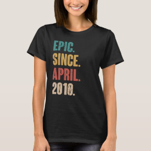 13 Years Old Vintage 2010 Birthday 13th Decoration T-Shirt