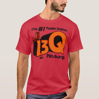 13Q Pittsburgh Retro Defunct Radio Station T-Shirt