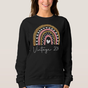 13rd Birthday Vintage 2009 Rainbow Birthday Sweatshirt