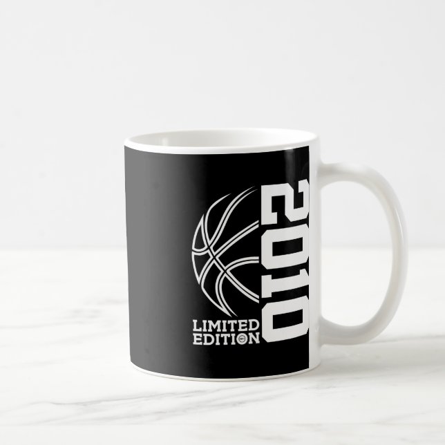 13th Birthday Basketball Limited Edition 2010  Coffee Mug (Right)