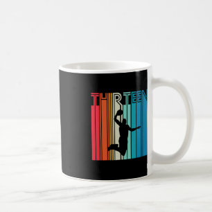 13th Birthday Basketball Lover Gift 13 Years Old R Coffee Mug