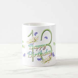 13th Birthday Butterfly Dance Mug