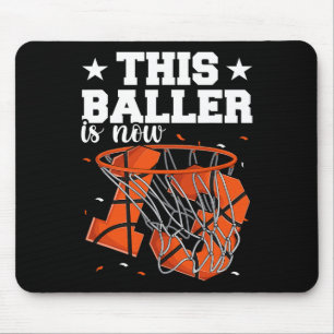 13th Birthday Bysketbyll Boys Mouse Mat