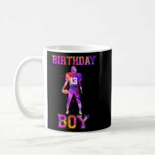 13th Birthday Football Theme Party Decorations 13  Coffee Mug
