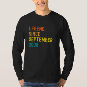 13th Birthday Gift 13 Year Old Legend Since T-Shirt