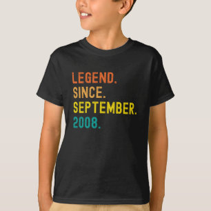 13th Birthday Gift 13 Year Old Legend Since T-Shirt