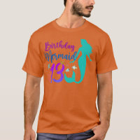 13th Birthday Mermaid Ocean 13 Year Old Magical Bd