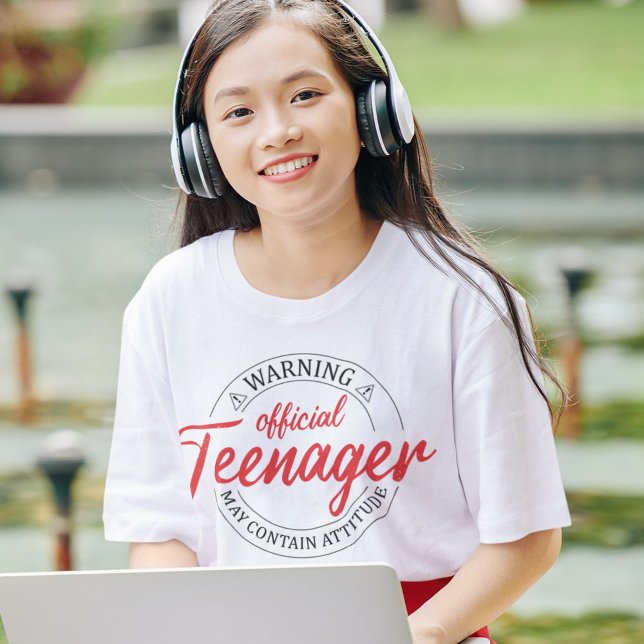 13th Birthday Official Teenager 13 Year Old Teen T-Shirt (Creator Uploaded)