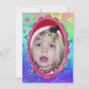13th Birthday Party Invitation