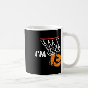 13th Birthday Sketll Im 13 Thirteen Year Old Bday  Coffee Mug