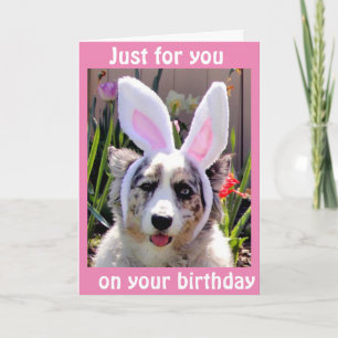 ***13th BIRTHDAY*** TOOK MY EARS OUT FOR "YOU" Card