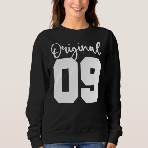 13th Birthday Women Men  Original Vintage 2009 Sweatshirt