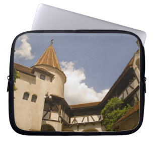 13th Century Bran Castle (Draculas' Castle), Laptop Sleeve