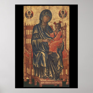 13th century Madonna & Chil d(EXTRA LARGE 40X53) Poster