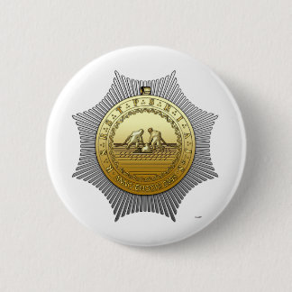 13th Degree: Master of the Ninth Arch 6 Cm Round Badge
