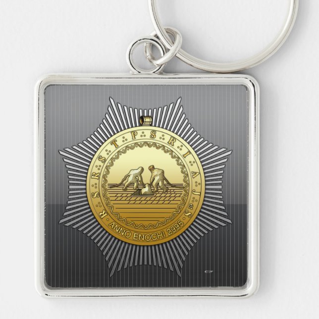13th Degree: Master of the Ninth Arch Key Ring (Front)