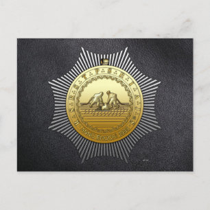 13th Degree: Master of the Ninth Arch Postcard