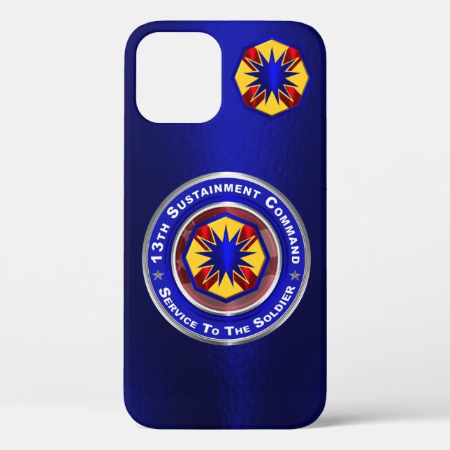 13th Sustainment Command  Case-Mate iPhone Case (Back)